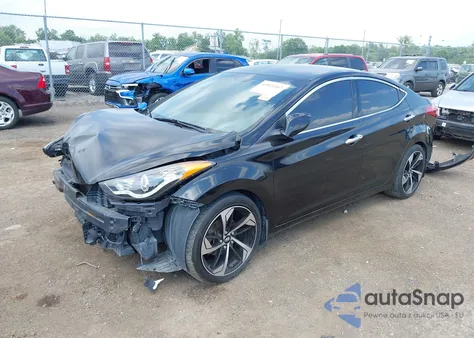 2013 Hyundai Elantra Gls z USA, uszkodzony, nr VIN KMHDH4AE5DU664168